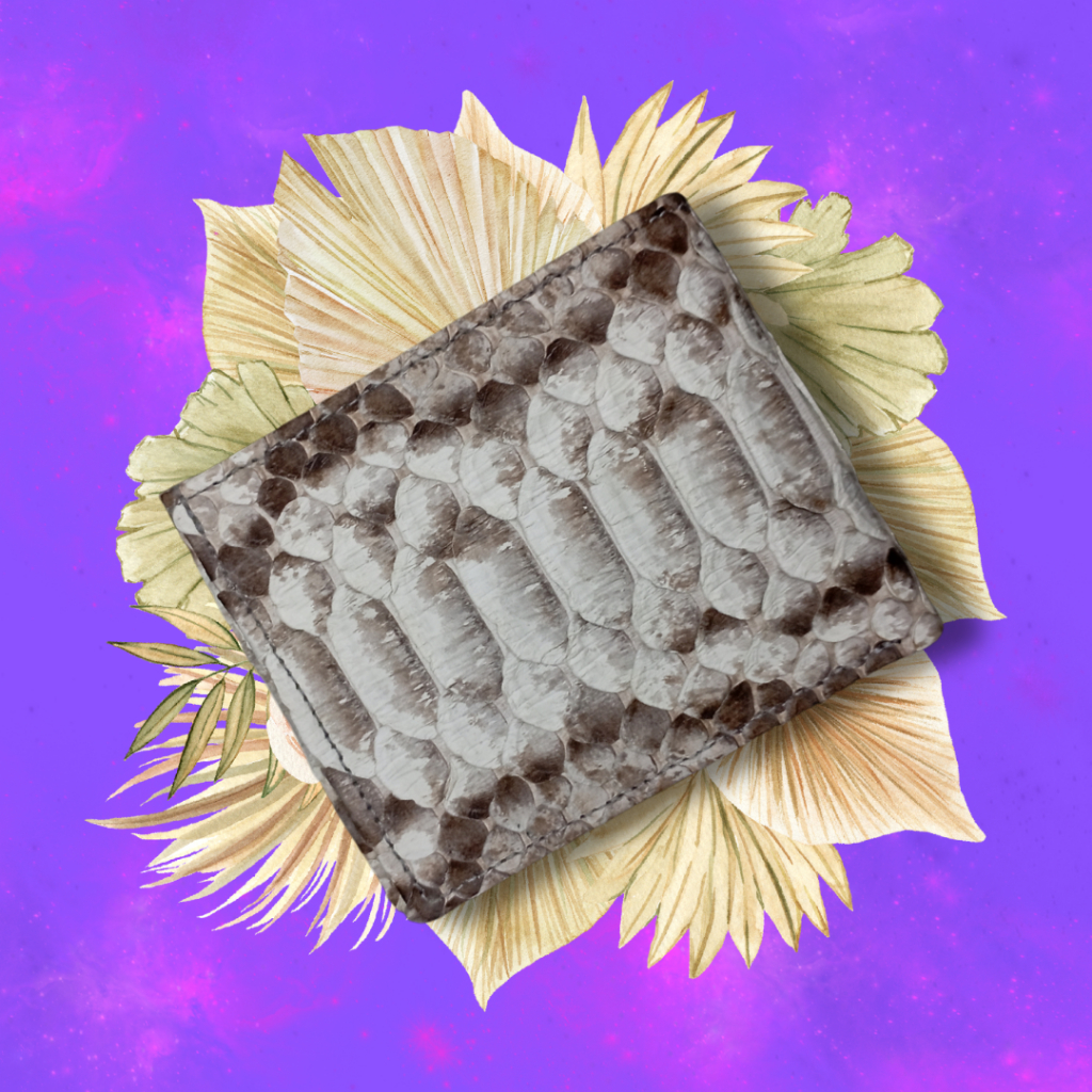 Dompet Lipat Pria Murah Bahan Kulit Ular Asli Men Fashion Original Branded Simpel Kualitas Premium 2