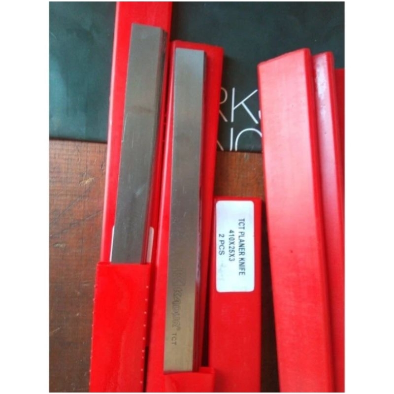 pisau Planer TCT Planer knife KADUR 410mm x 25mm x 3mm - pisau serut TCT KADUR