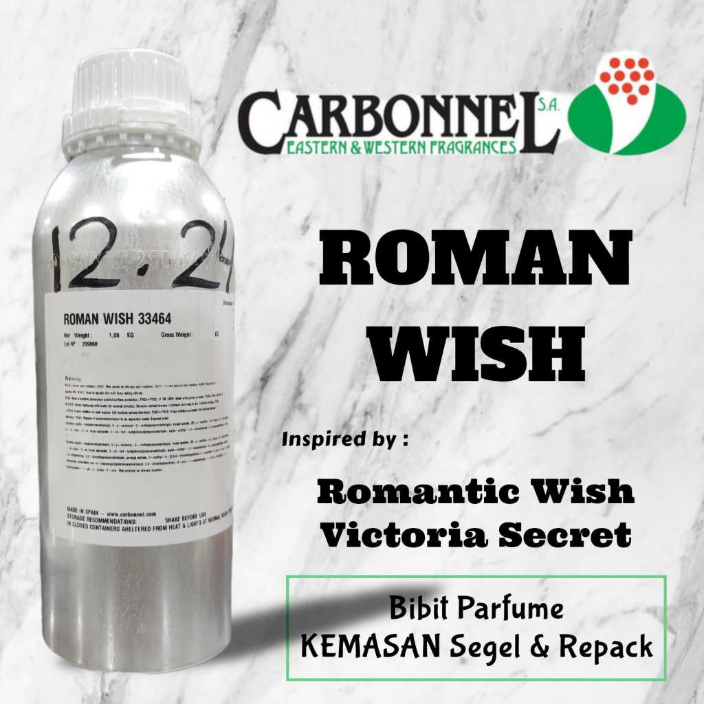 Carbonel - ROMAN WISH | Bibit parfume murni pabrik kemasan Segel/Repack - Vs. Romantic Wish
