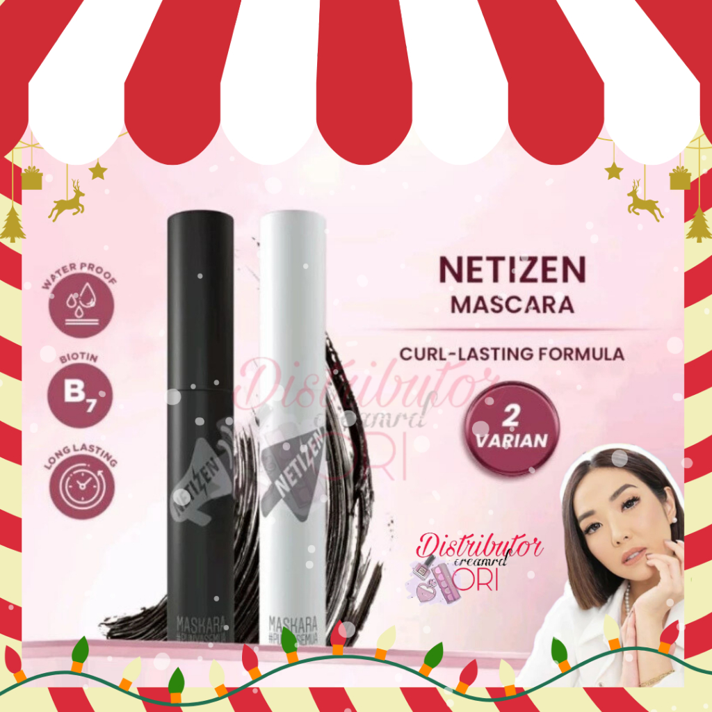 Madame Gie Mascara Netizen Black Fibre / Clear Fibre