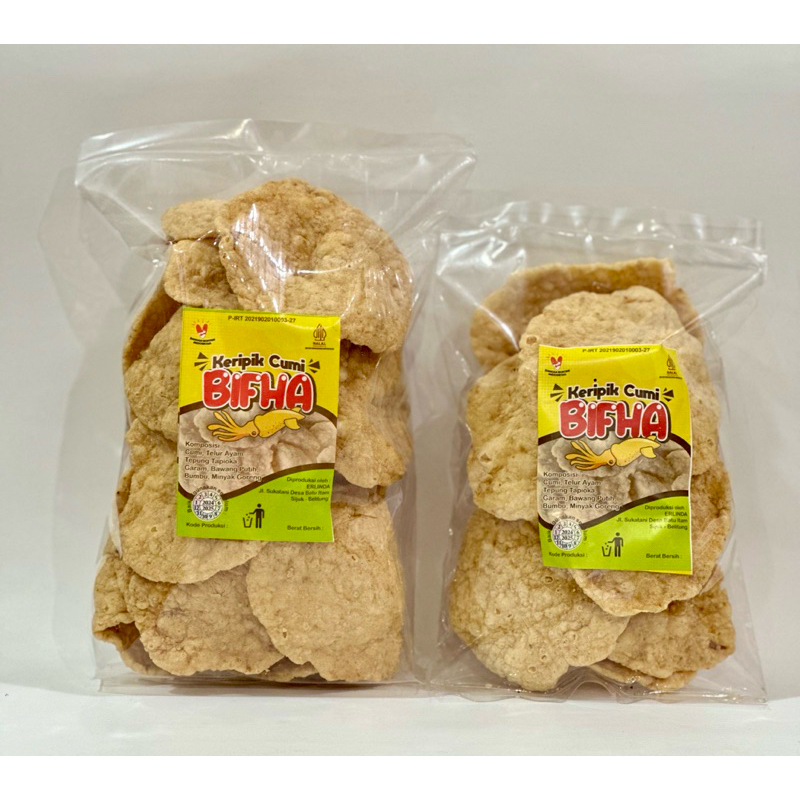 

Kerupuk Cumi Belitung Bifha
