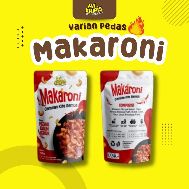 

MAKARONI PEDAS JERUK/MAKARONI BANTET/MY KRIPIS/SNACKS/CEMILAN