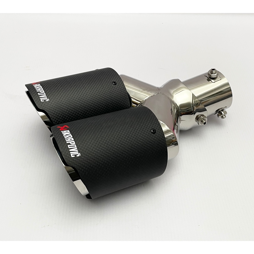 Knalpot serat carbon mobil muffler racing car Akrapovic