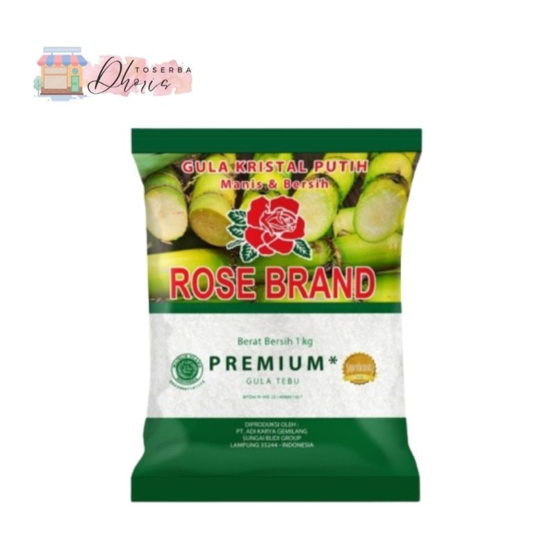 

Gula Pasir Rose brand hijau 1kg termurah