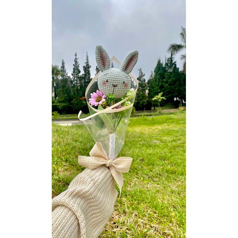 mini buket amigurumi, buket mini boneka rajut