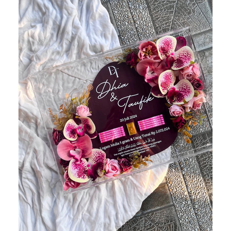 MAHAR FULL AKRILIK/Mahar akrilik/ botanical capsul