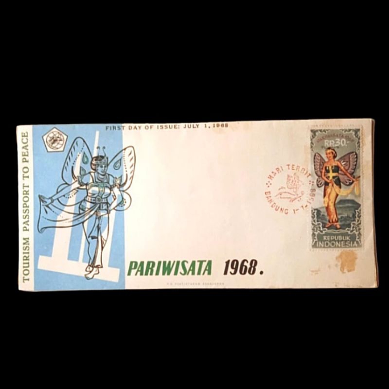 

Antik Perangko Sampul Hari Pertama Pariwisata 1968