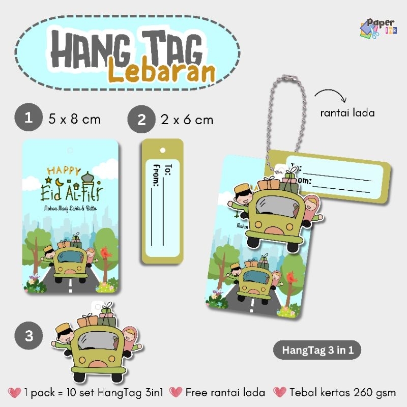 

HangTag 3 in 1, Edisi Lebaran (harga untuk 1 pcs)