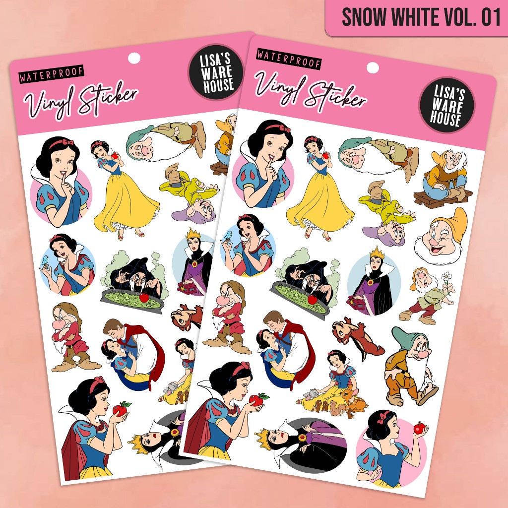 

Sticker Disney Snow White Volume 01