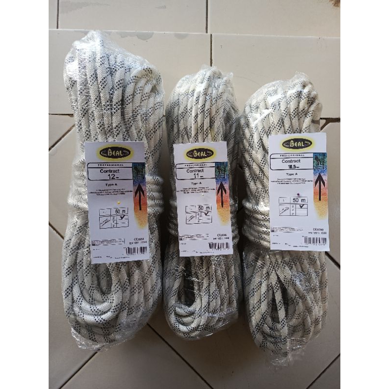 s6JUAL TALI KARMANTEL STATIS 10.5MM 11MM 12MM X 50METER/ TALI KARMANTEL STATIS 10.5MM/ TALI KARMANTE