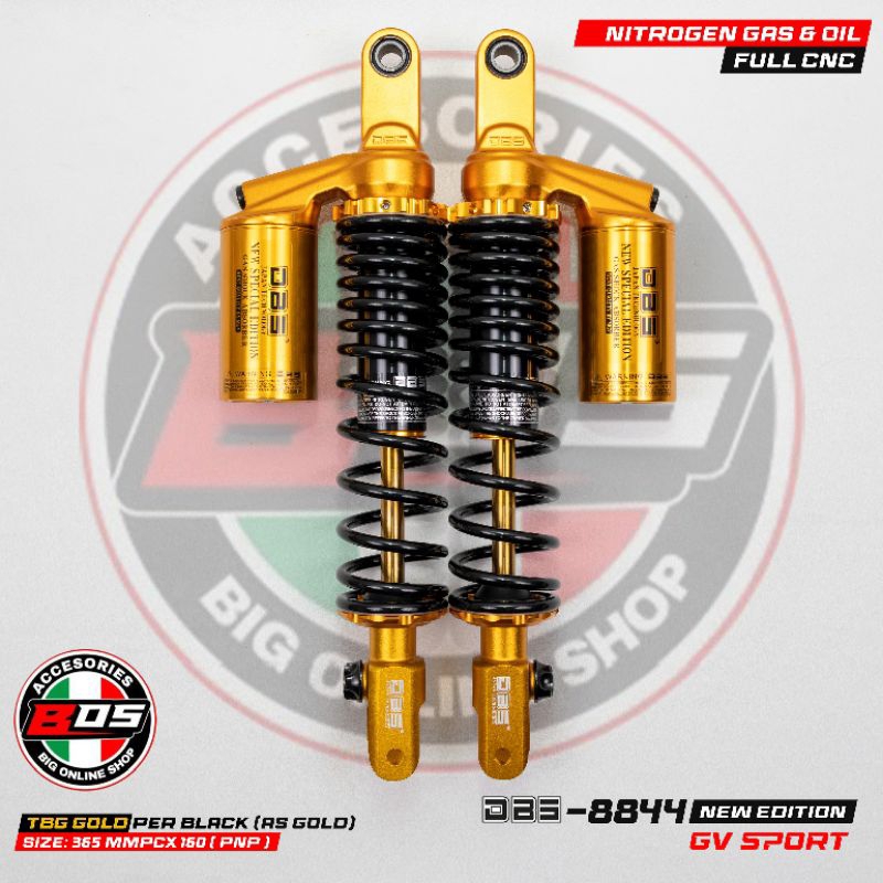 Shock ORI DBS 8844 GV- SPORT NEW EDITION PCX 160 PNP PROMO SHOCK DBS 8844 GV SPORT UKURAN 365mm TABU