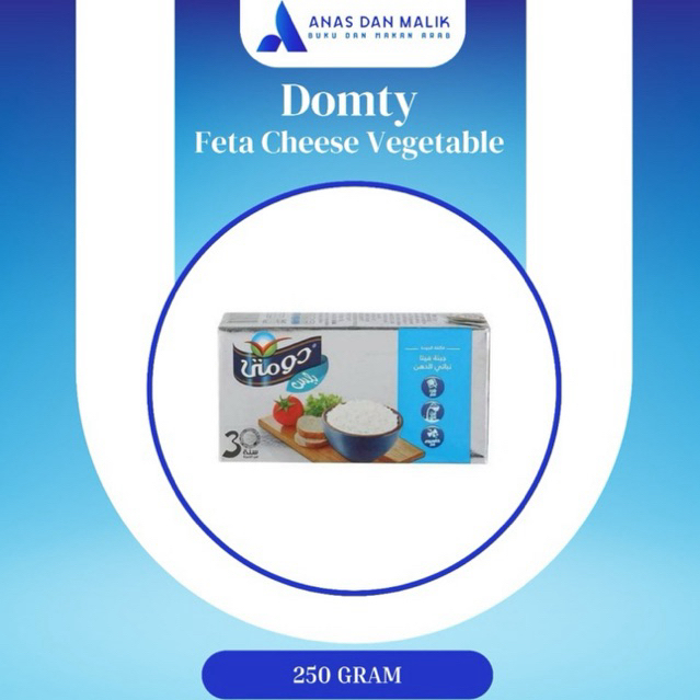 

keju Domty plus Feta Cheese Vegetable Fat 250gram