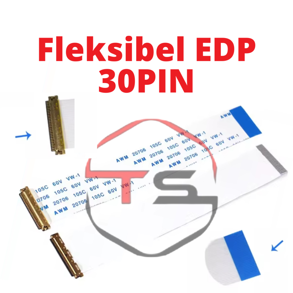 Kabel Fleksibel Flexible FFC FPC EDP 30PIN High Quality