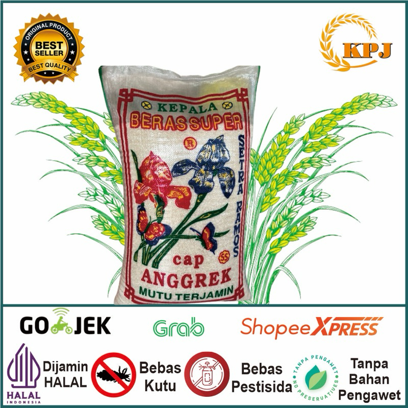 

beras cap anggrek 25kg