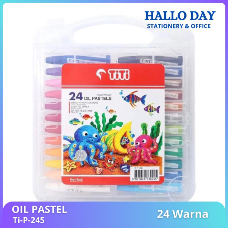 

HD Crayon Minyak Oil Pastel KENKO TITI 24 Warna