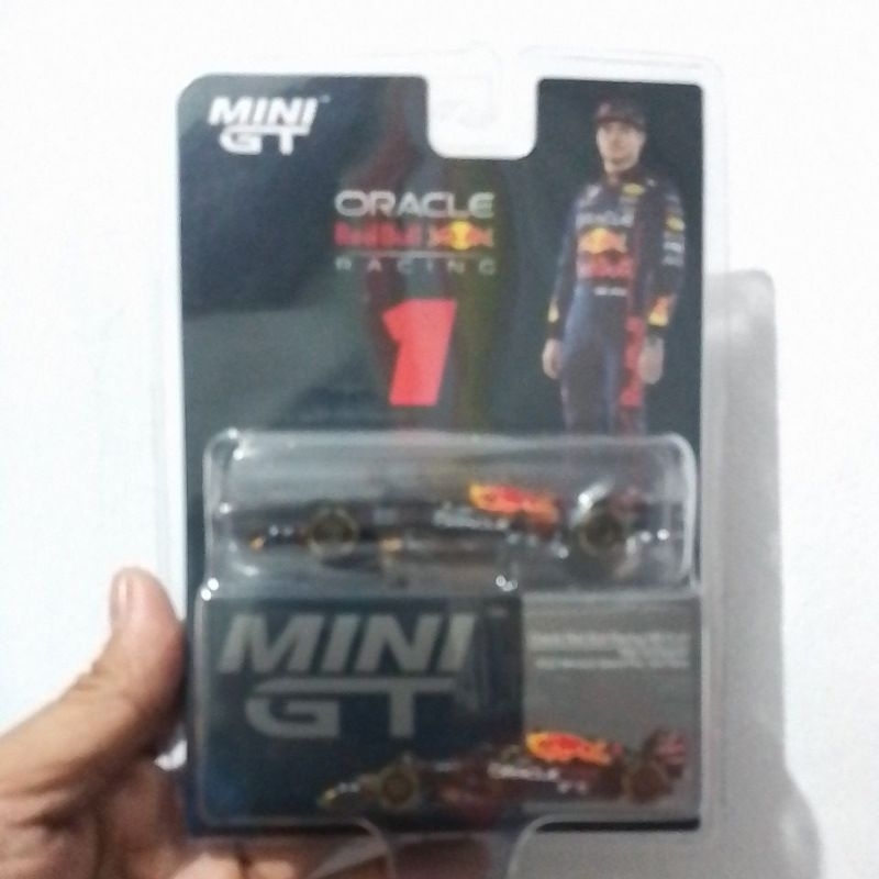 mini GT Oracle red bull racing max Verstappen f1 mulus