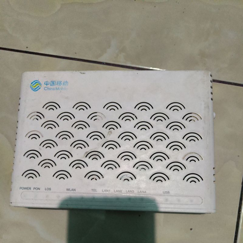 Epon ZTE f460  firmware biru