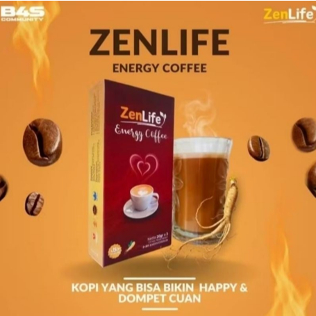 

Zenlife energy coffe ekstrak ginseng (5 sachet)