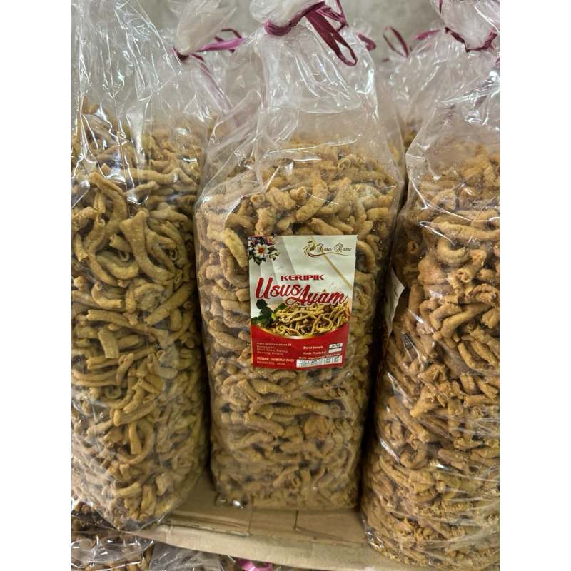 

keripik usus ayam ori