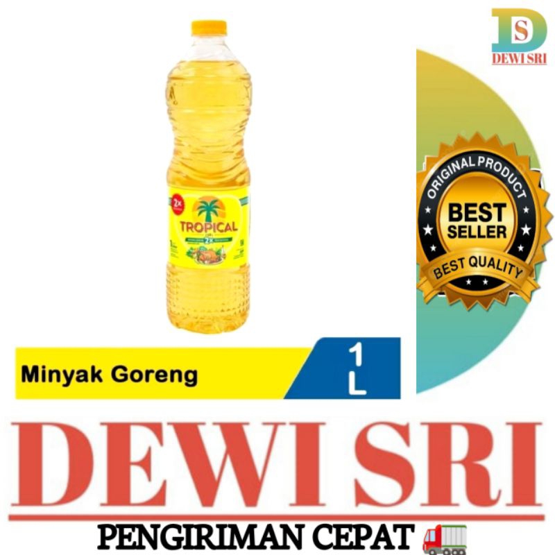 

Minyak Goreng TROPICAL BOTOL 1L.