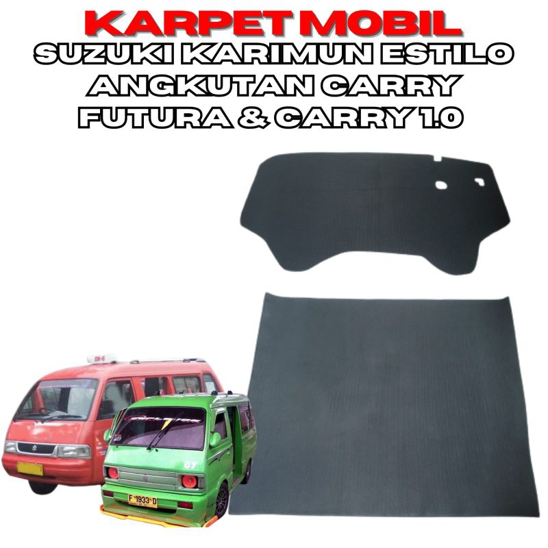 karpet mobil angkot carry Futura 1.5 alas kaki matras karpet mobil angkot carry Futura 1.5
