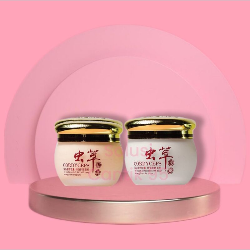 Yu Chun Mei Cordyceps Lightening Day & Night Cream / Cream Siang & Malam Yu Chun Mei Cordyceps Origi