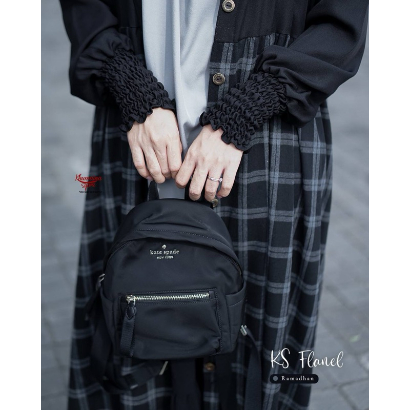 GAMIS KSFLANEL BY KHUMAIRA SYARI