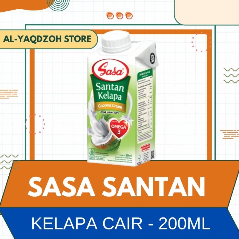 

SASA | Santan Kelapa Cair | 200ml