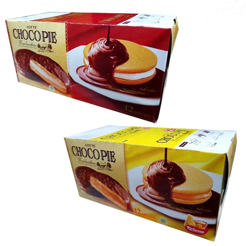 

Lotte Choco Pie Marshmallow 12Pak/Pack