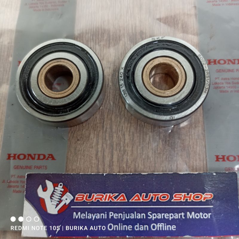 Bearing Bak Cvt 6002rs  Bosh Kuningan Laher Cvt Beat Fi Vario Scoopy Beat Pop Original Skf