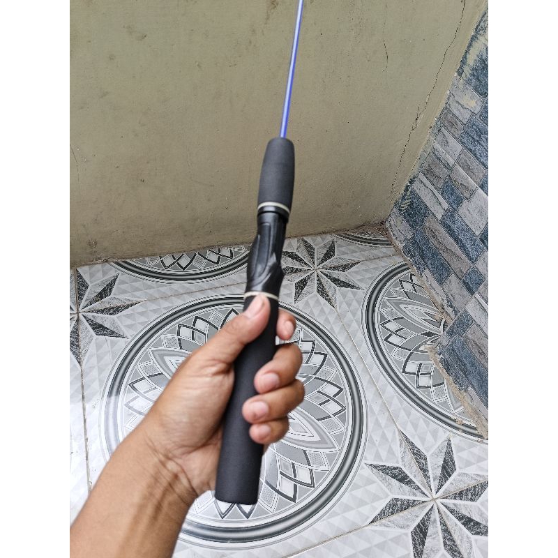 gagang joran pancing busa +ril seat