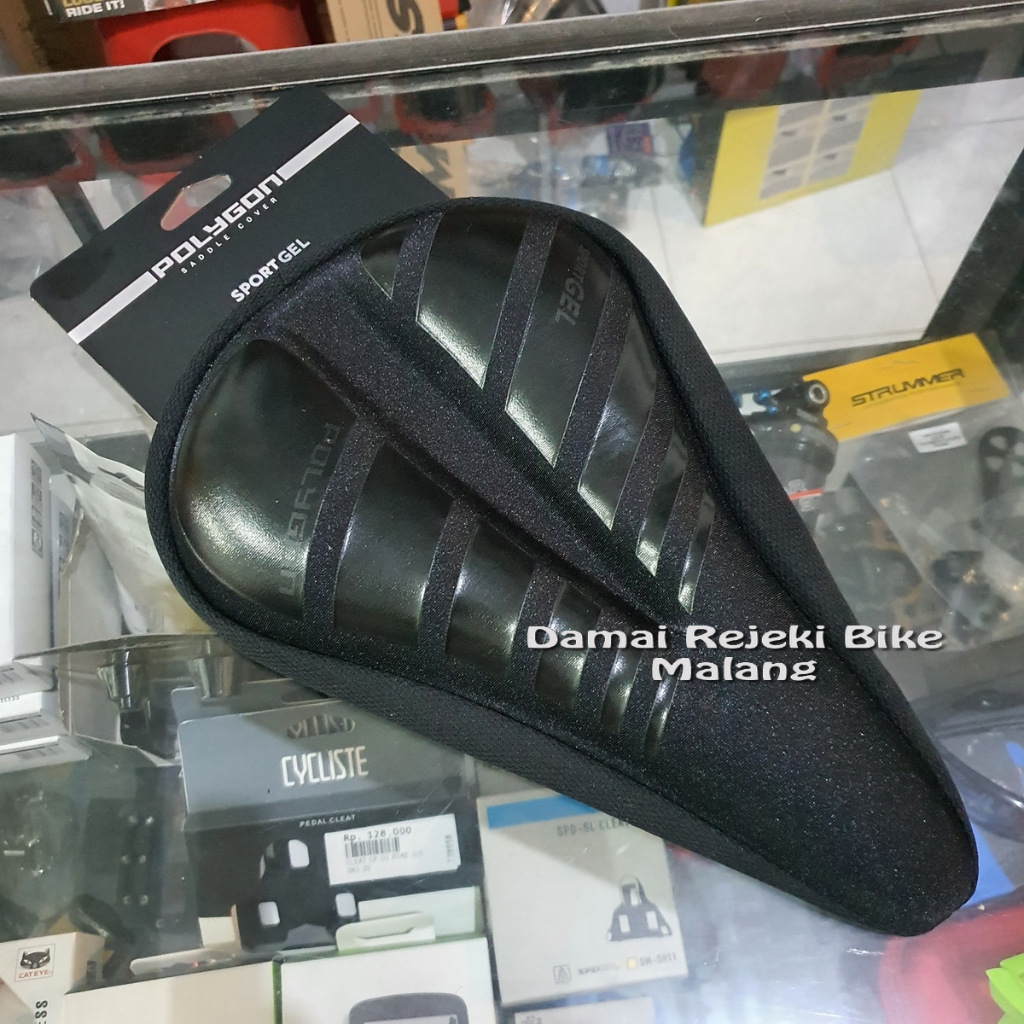 Cover Sadel Polygon Sport Gel - Saddle Cover untuk sepeda