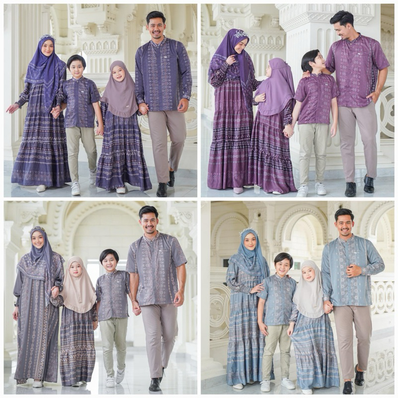 JASMINE - Seroja Family Jasmine by Lidiahadiwinoto - SARIMBIT KELUARGA - IED SERIES FAMILY SET LEBAR