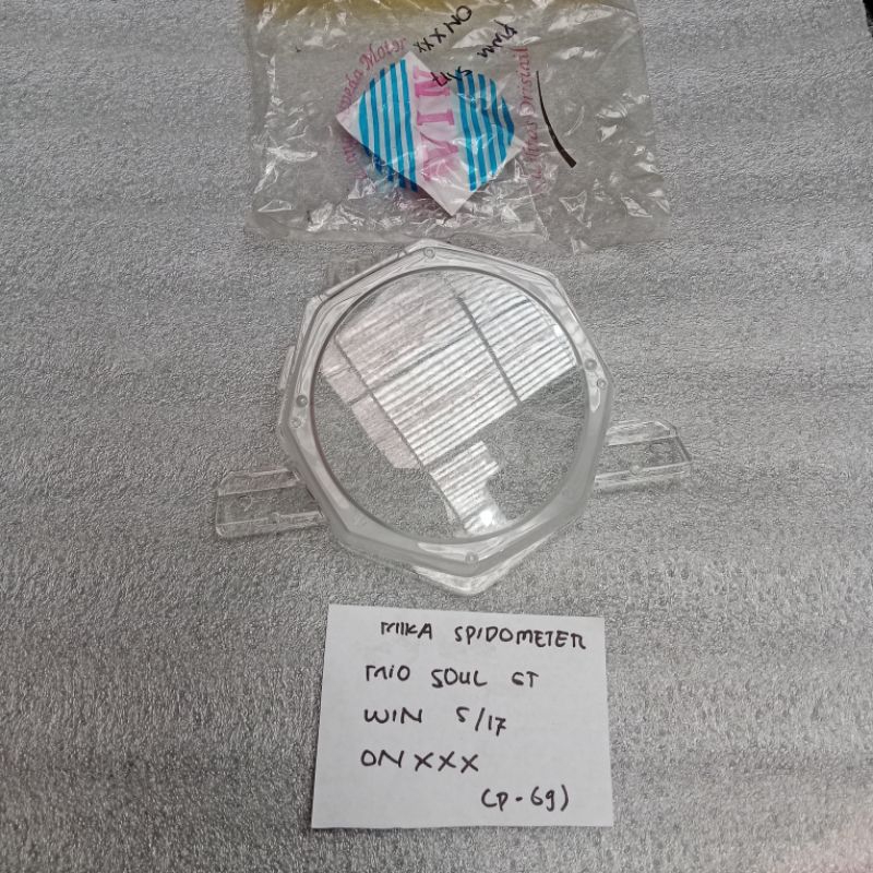 Mika kaca spidometer MIO SOUL GT
