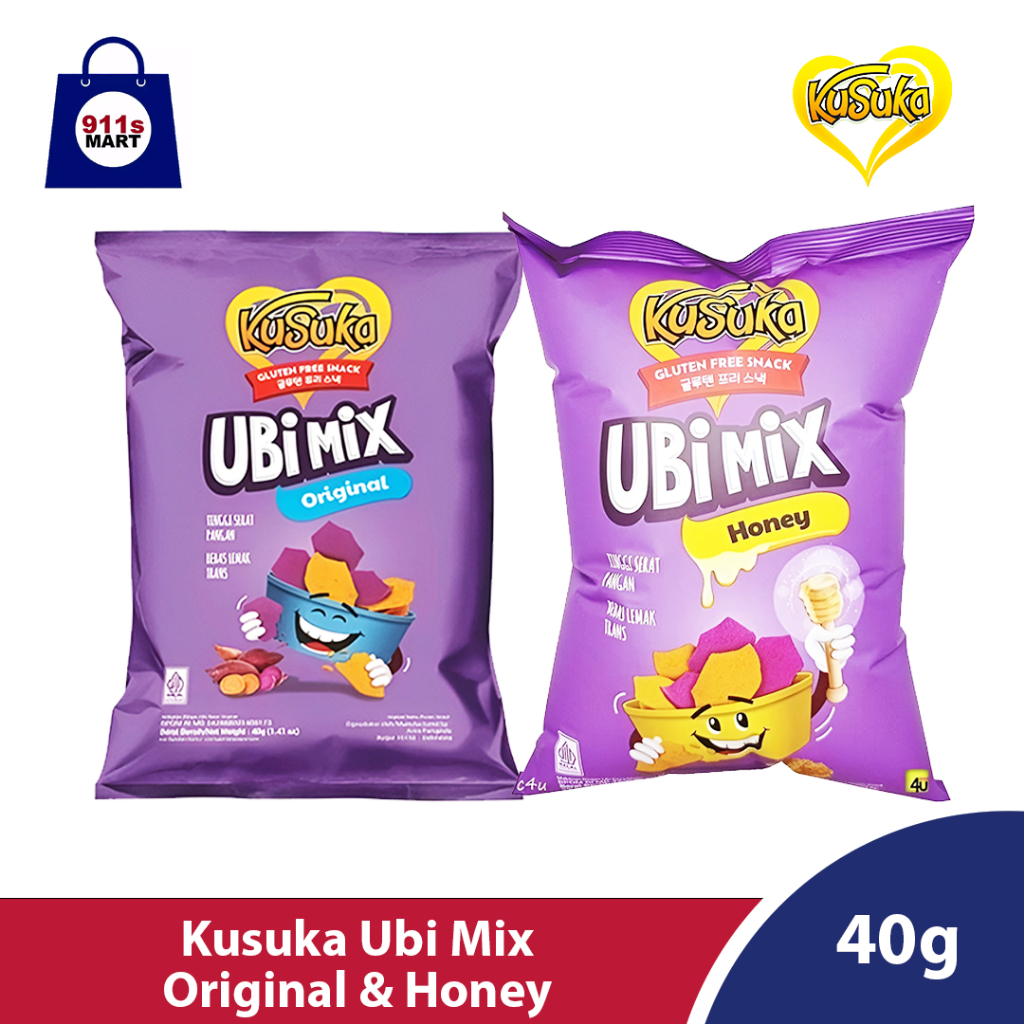 

Kusuka Ubi Mix Original & Honey 40g