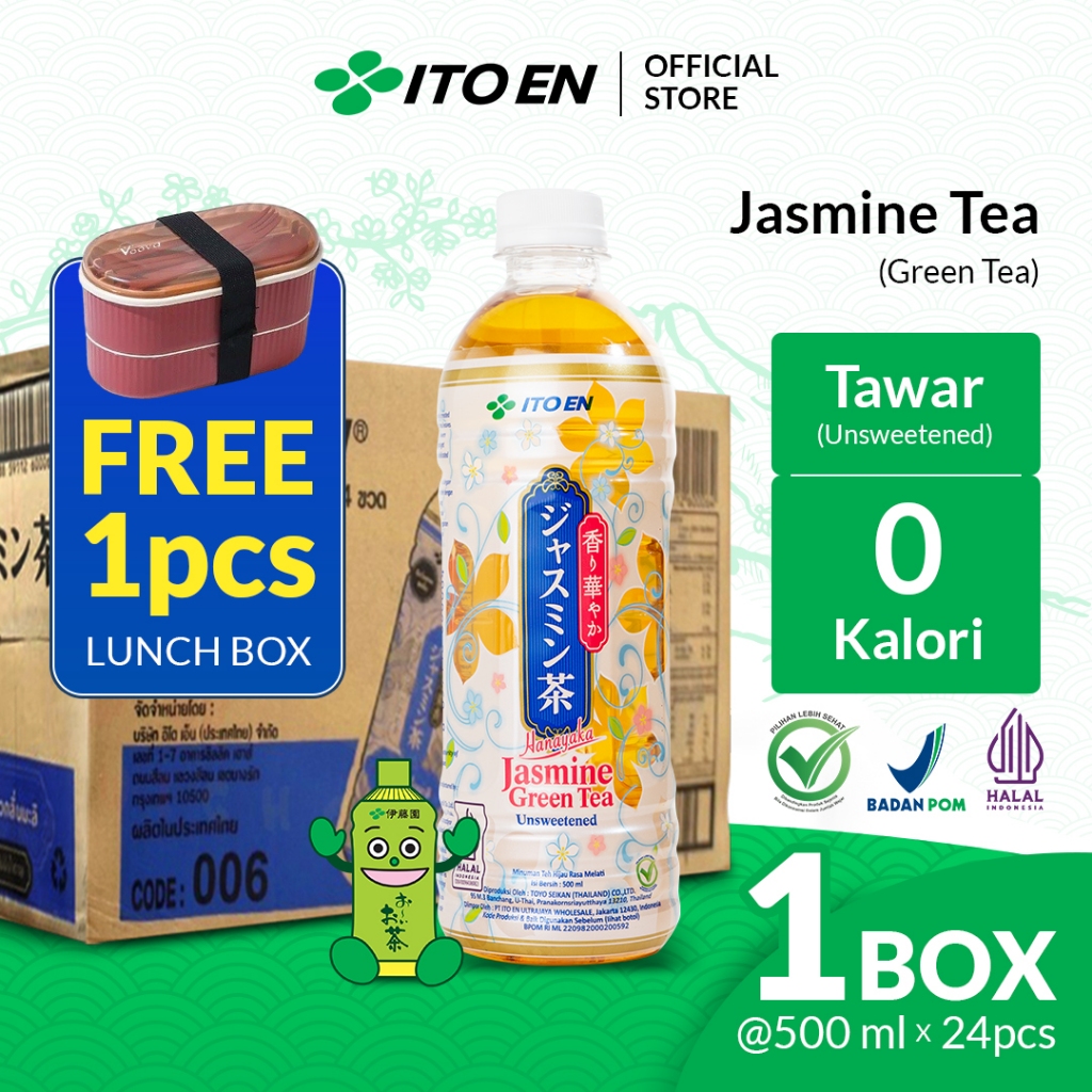 

ITO EN Jasmine tea 500 ml 24 pcs Free Lunch Box