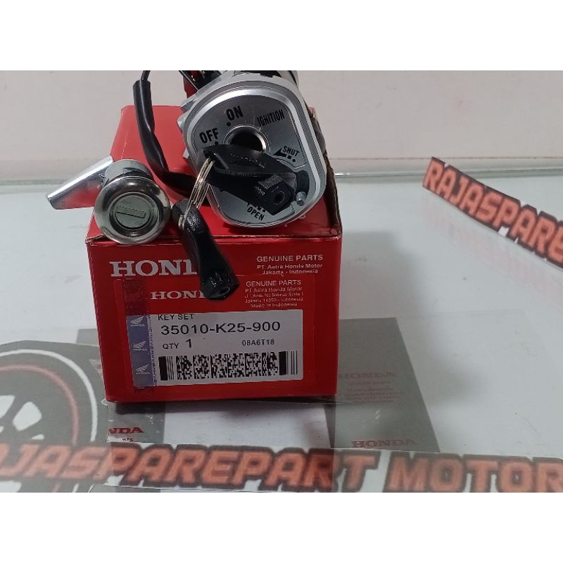 KUNCI KONTAK HONDA BEAT FI BEAT POP BEAT ESP K25 TAHUN 2013 2014 2015 2016 KUALITAS ORIGINAL