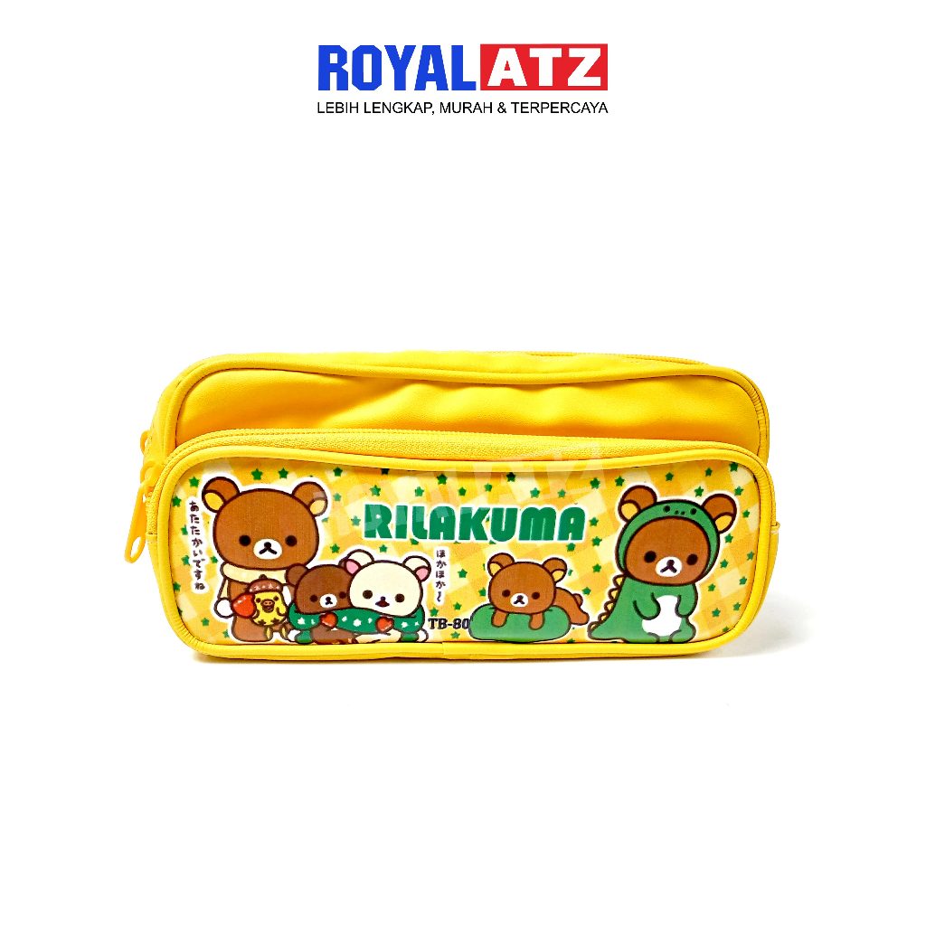 

Tempat Pensil / Kotak Pensil Resleting TB-80 Bahan Vinyl