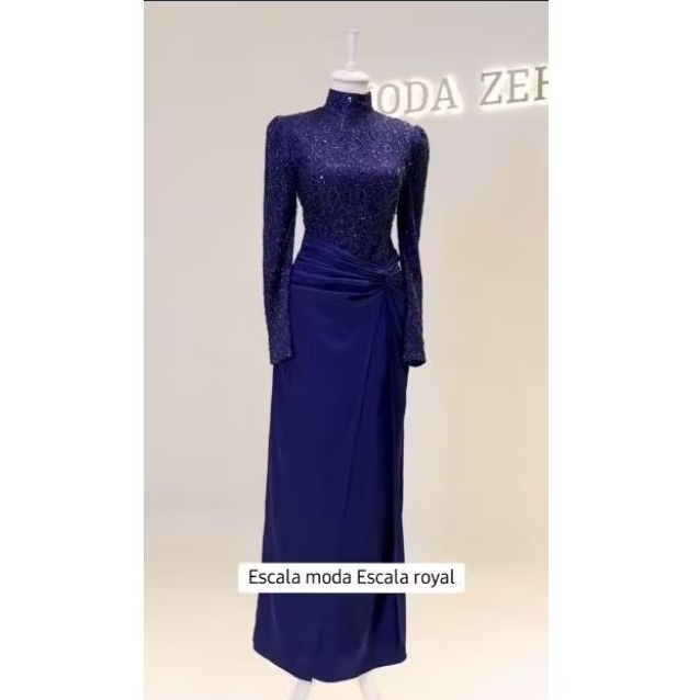 GAUN PESTA TURKI MEWAH