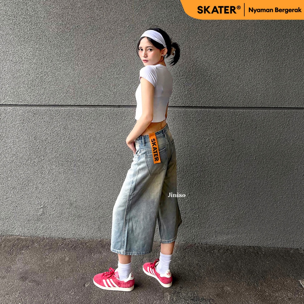 JINISO SKATER 302 Jorts Baggy Short Jeans
