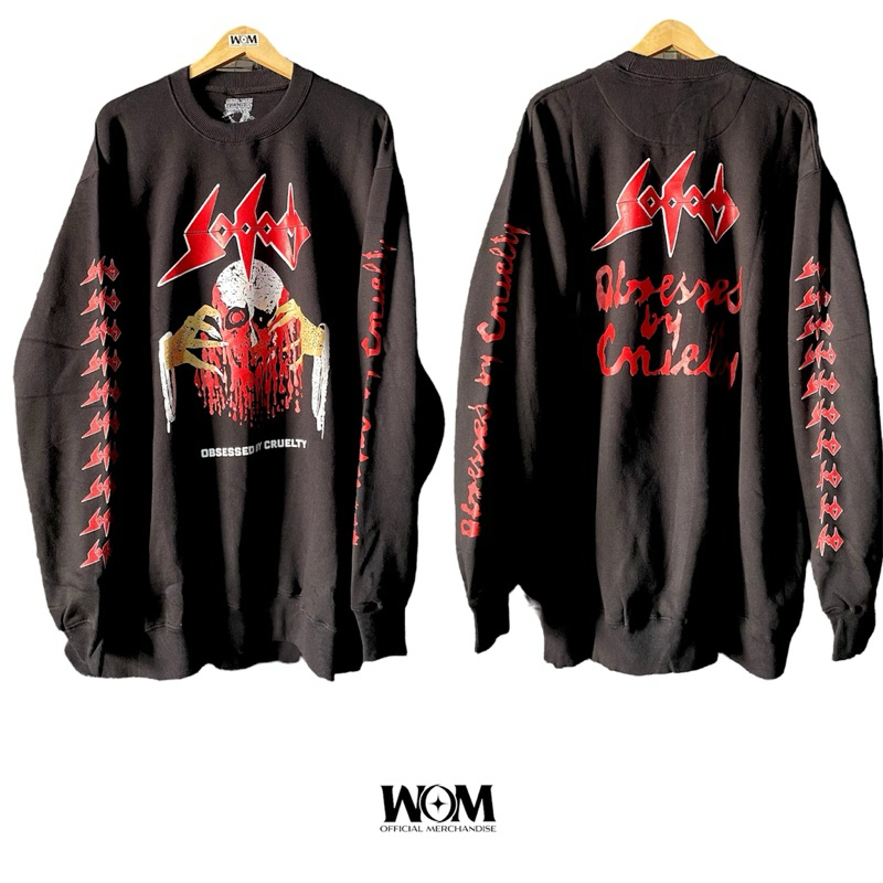 Sweater Band Sodom/ Crewneck Band Sodom - Obsessed By Cruelty