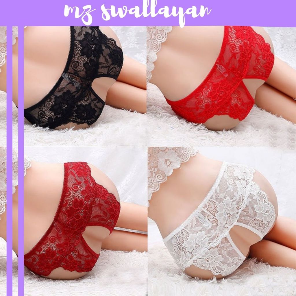 CELANA DALAM UKURAN JUMBO G STRING MID WAIST BY MZ SWALLAYAN