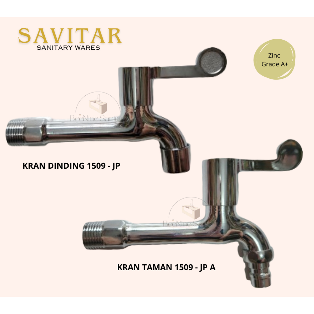 SAVITAR Kran dinding Body Panjang 1509-JP SAVITAR/ Kran Dinding / Kran Taman / Kran Air Body panjang