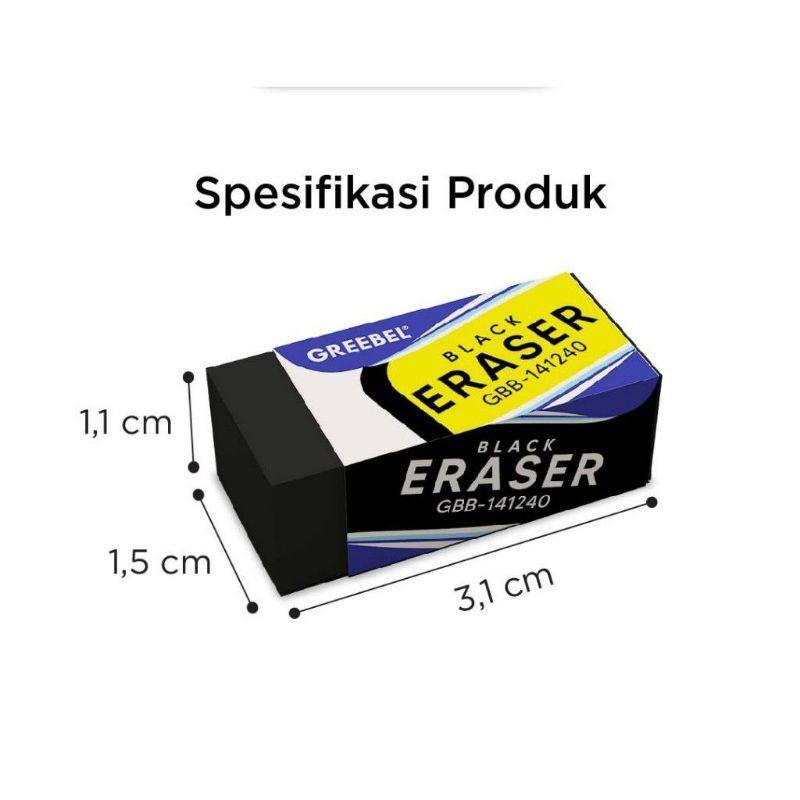 

Greebel Black Eraser GBB-141240