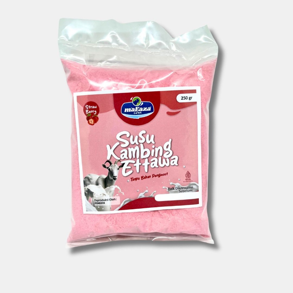 

MaEaza Susu Kambing Ettawa Strawberry