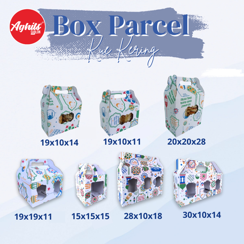 

Box kardus Parcel Kue Kering Idul Fitri
