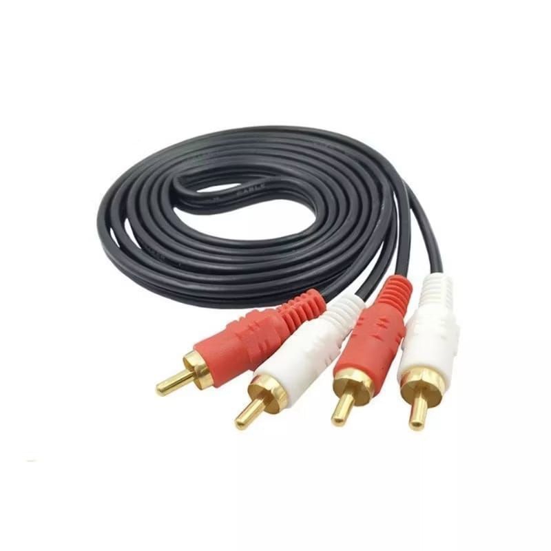 Kabel 2 Rca To 2 Rca /Kabel 2 rca - 2 Rca Aux Audio Speaker / Kabel 2 Rca (KING)