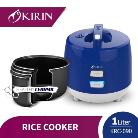Rice Cooker Kirin 1 Liter KRC-090 | Penanak Nasi Magic Com Innerpot Ceramic