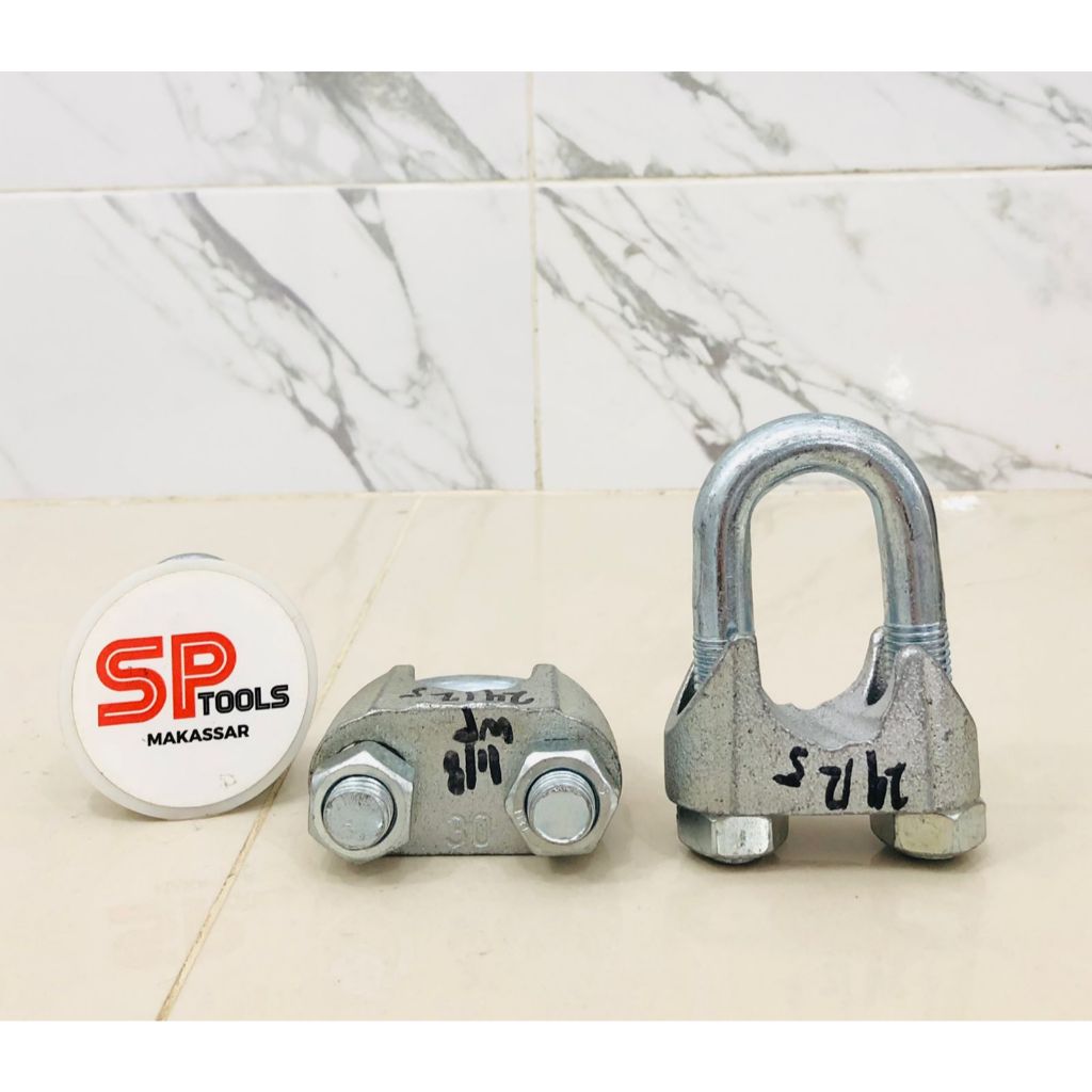 KLEM SLING / KUKU MACAN / CLAMP CLAM PENJEPIT SELING 28MM - 30MM 1 1/8" 1 1/8 INCH
