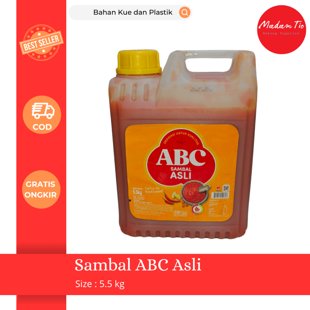 

Sambal ABC Asli 5,5kg 1pcs